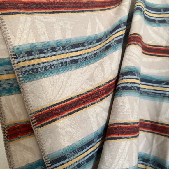 Pendleton Aztec Southwest Wool Cape Poncho Tommy Bahama - Picture 11 of 12